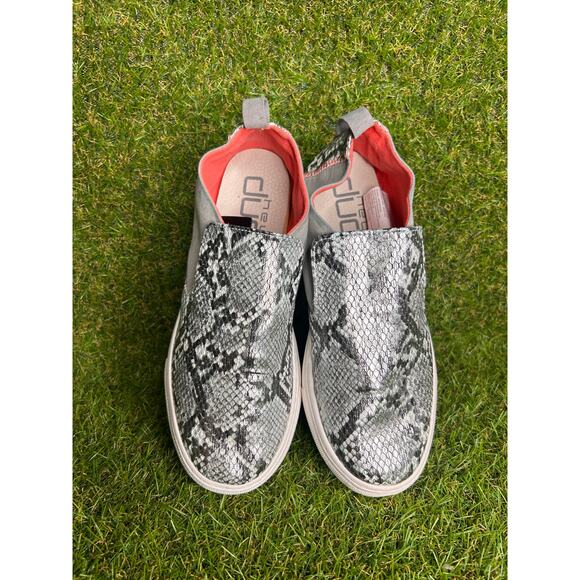 Hey Dude Peyton Slip On Shoes in‎ Snake Grey 7 - Picture 6 of 11